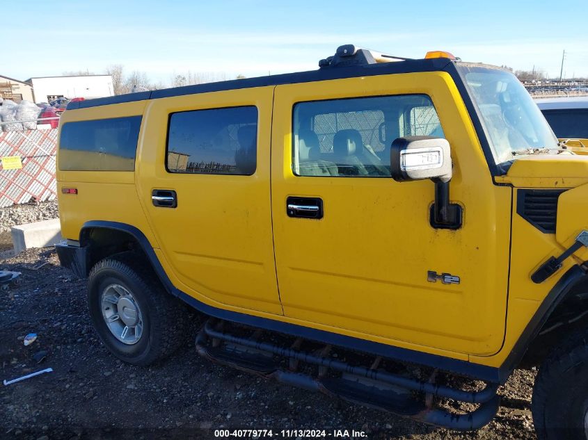 2003 Hummer H2 VIN: 5GRGN23UX3H121746 Lot: 40779774