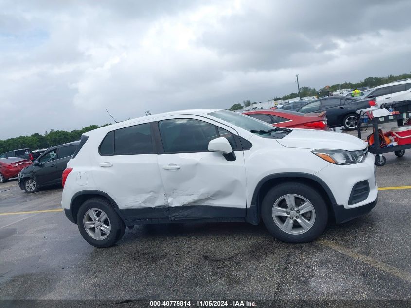 2020 Chevrolet Trax Fwd Ls VIN: KL7CJKSB4LB320688 Lot: 40779814