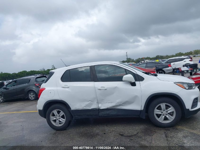 2020 Chevrolet Trax Fwd Ls VIN: KL7CJKSB4LB320688 Lot: 40779814