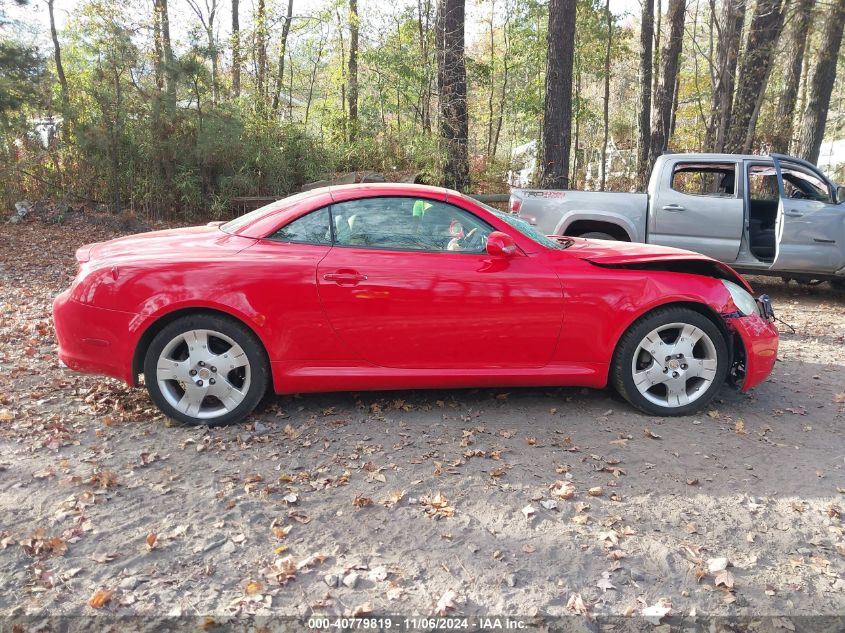 2002 Lexus Sc 430 VIN: JTHFN48Y620025919 Lot: 40779819