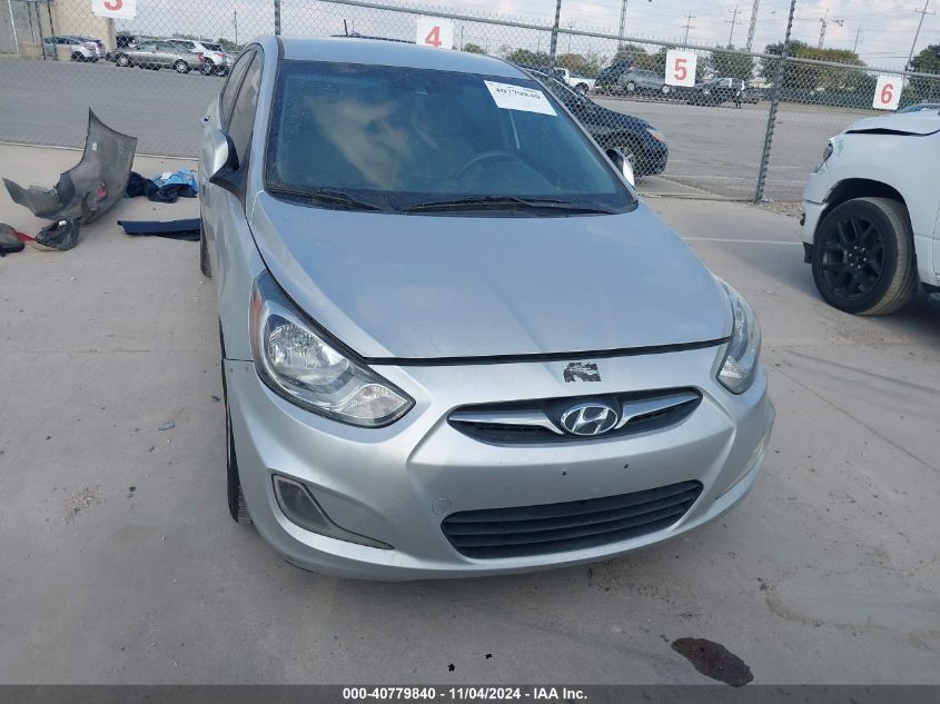 2013 HYUNDAI ACCENT GLS - KMHCU4AEXDU289241