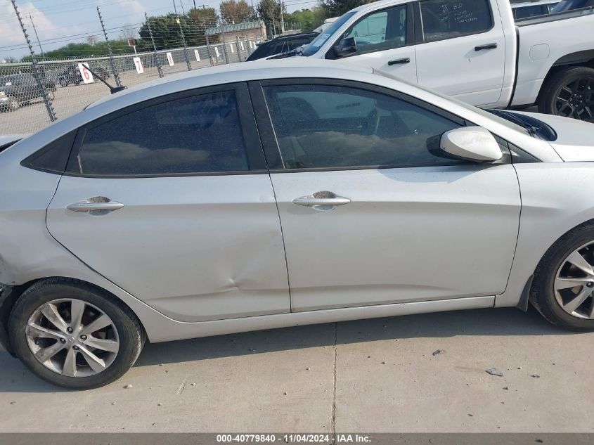 2013 HYUNDAI ACCENT GLS - KMHCU4AEXDU289241