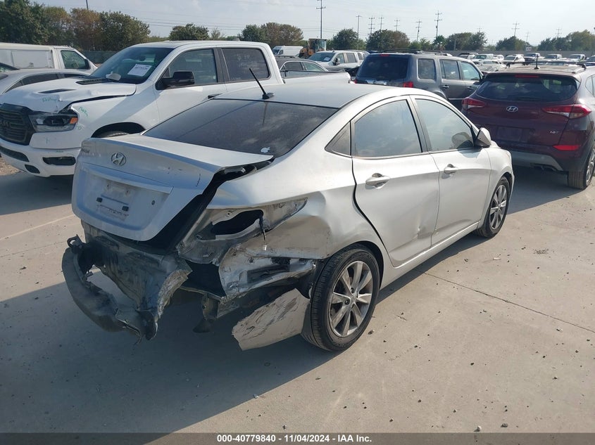 2013 HYUNDAI ACCENT GLS - KMHCU4AEXDU289241