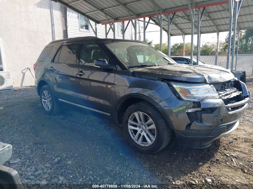 VIN 1FM5K8D8XJGA62458 2018 Ford Explorer, Xlt no.1