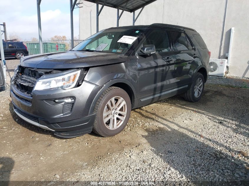 VIN 1FM5K8D8XJGA62458 2018 Ford Explorer, Xlt no.2