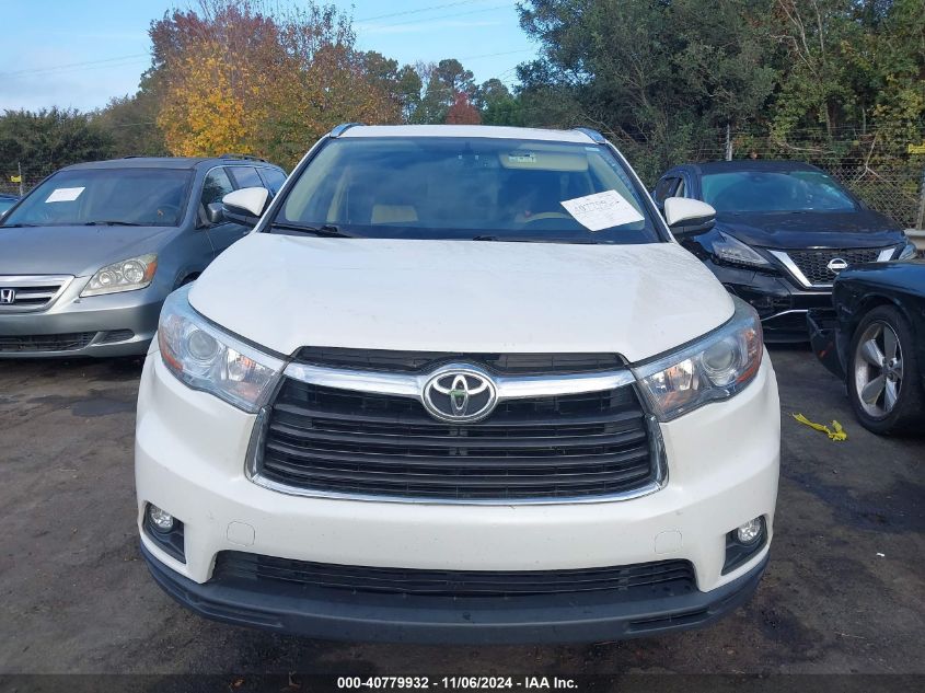 VIN 5TDKKRFH0GS131859 2016 Toyota Highlander, Xle V6 no.12