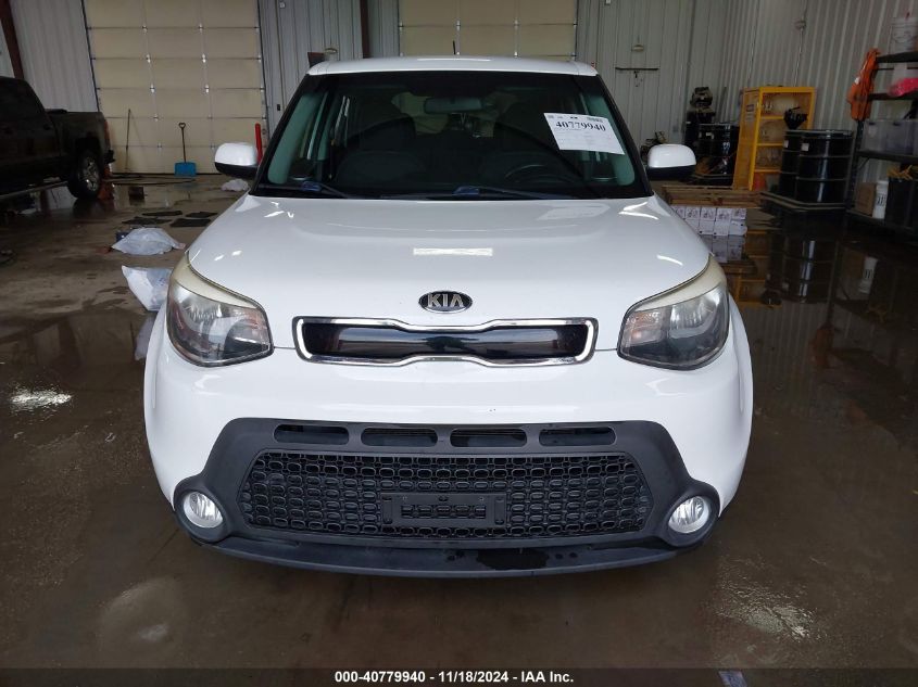 2015 Kia Soul + VIN: KNDJP3A50F7164957 Lot: 40779940