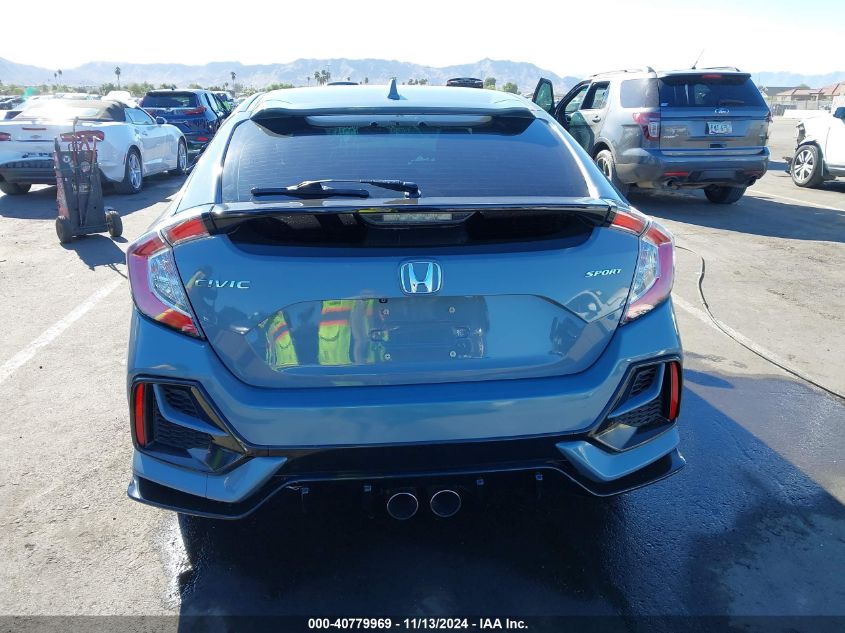 2021 Honda Civic Sport VIN: SHHFK7H46MU411767 Lot: 40779969