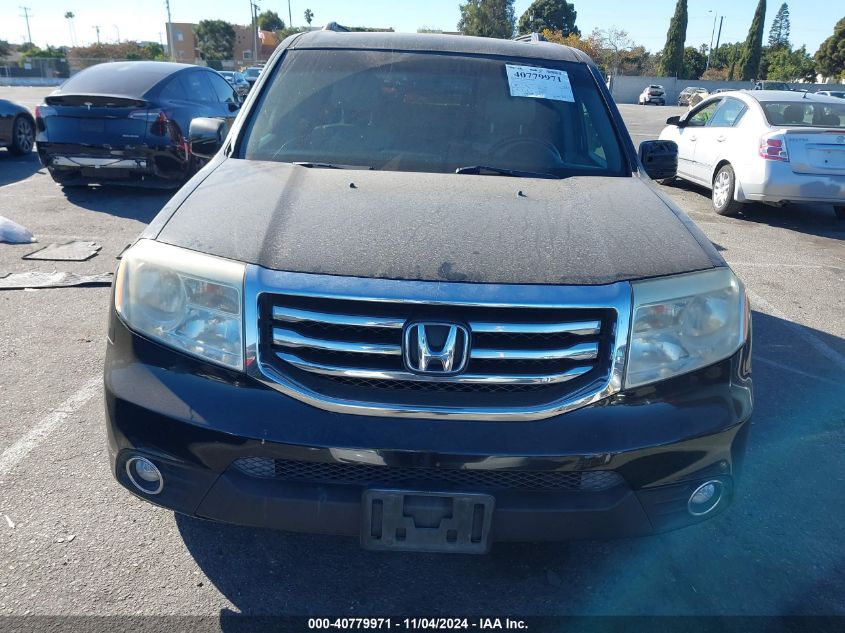 2013 Honda Pilot Ex-L VIN: 5FNYF3H76DB021334 Lot: 40779971