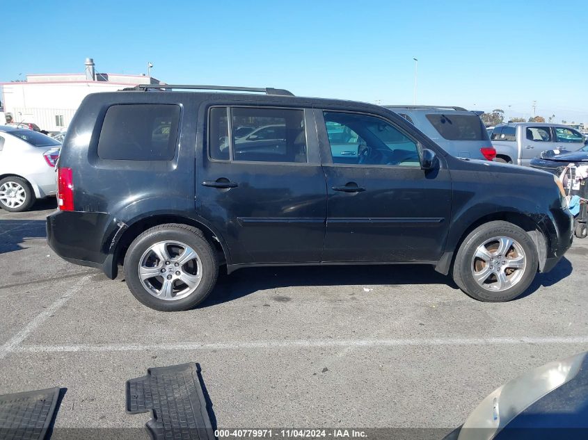 2013 Honda Pilot Ex-L VIN: 5FNYF3H76DB021334 Lot: 40779971