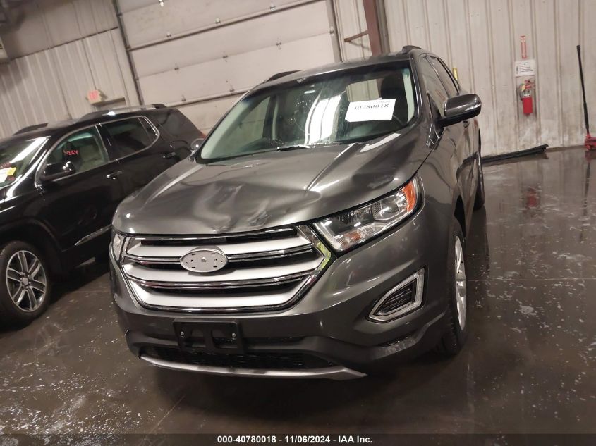 2016 Ford Edge Sel VIN: 2FMPK4J90GBB88620 Lot: 40780018