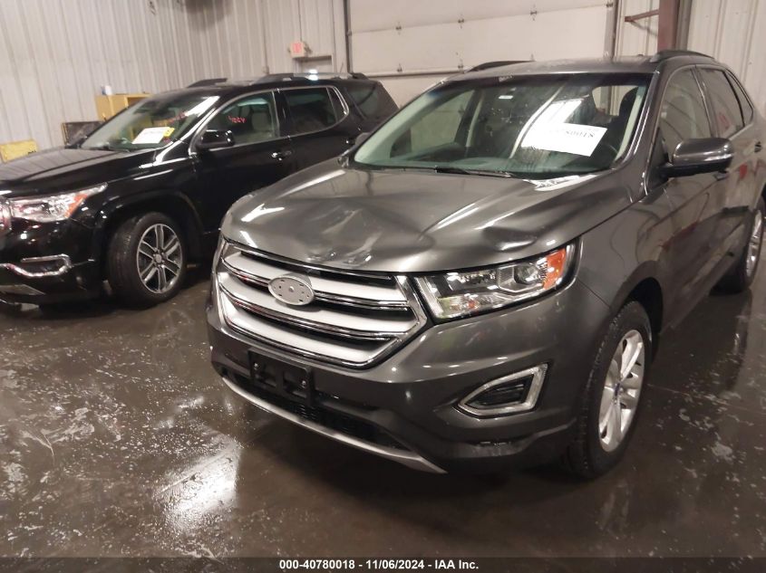 2016 Ford Edge Sel VIN: 2FMPK4J90GBB88620 Lot: 40780018