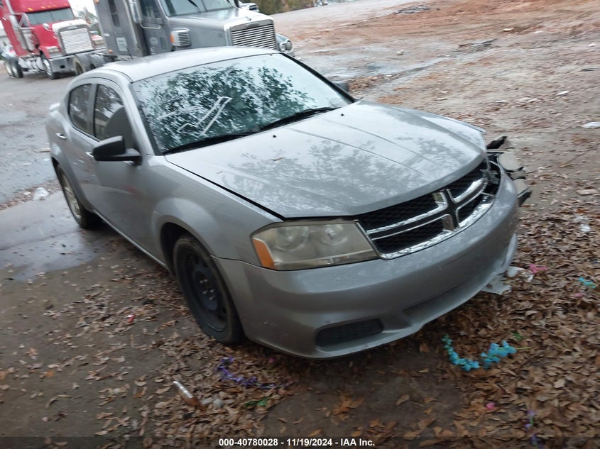 2014 DODGE AVENGER SE - 1C3CDZAG9EN218048