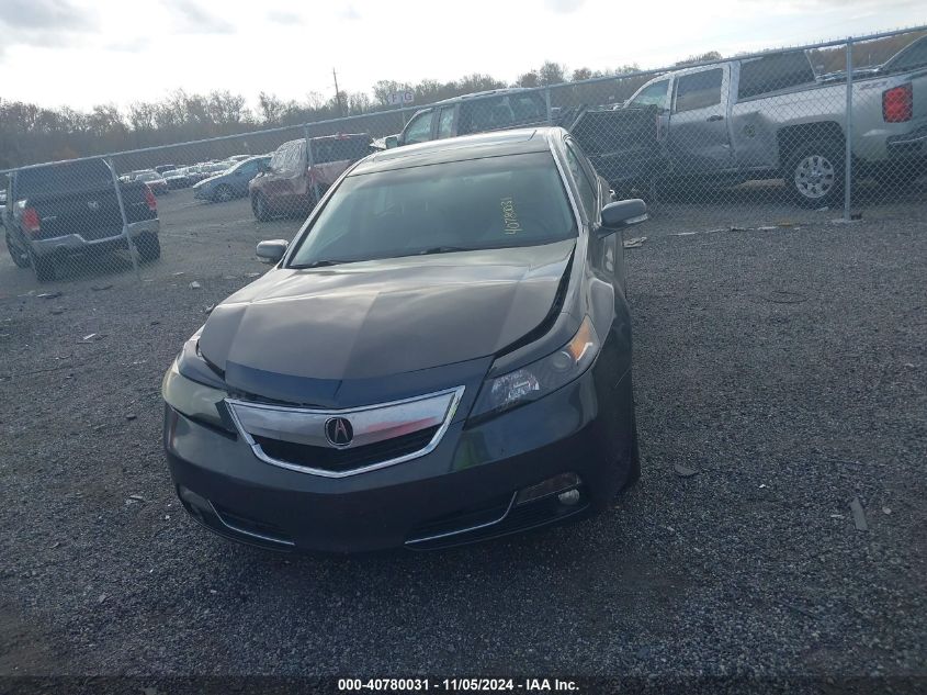 2012 Acura Tl 3.5 VIN: 19UUA8F29CA005655 Lot: 40780031