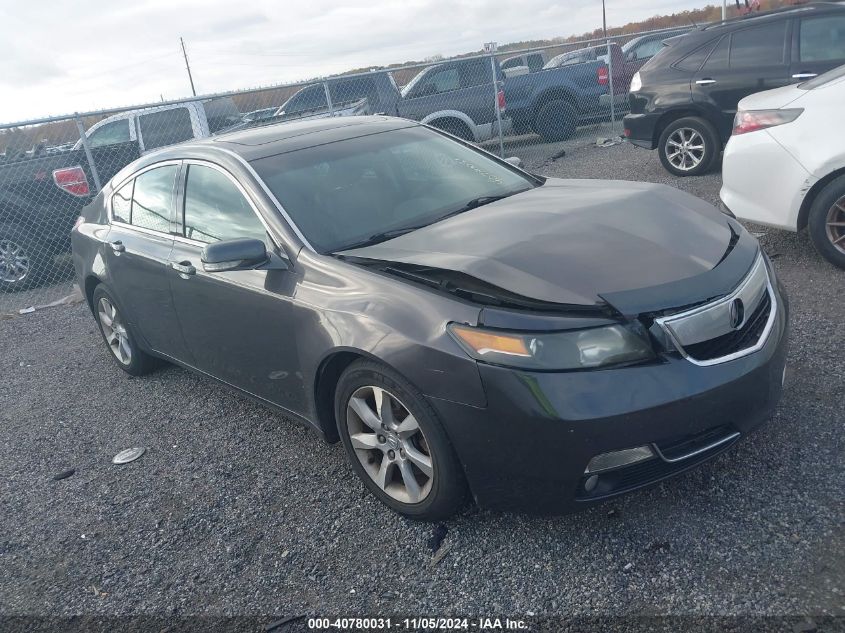 2012 Acura Tl 3.5 VIN: 19UUA8F29CA005655 Lot: 40780031