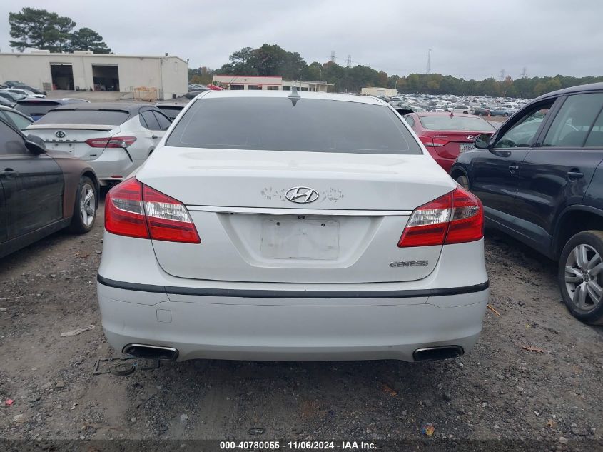 2013 Hyundai Genesis 3.8 VIN: KMHGC4DD8DU253474 Lot: 40780055