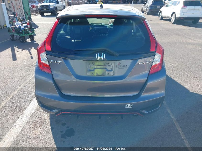 2019 Honda Fit Sport VIN: 3HGGK5H68KM700963 Lot: 40780057