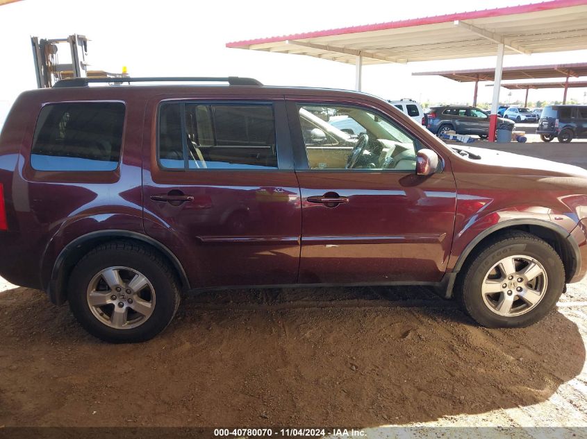 2011 Honda Pilot Ex-L VIN: 5FNYF4H53BB069360 Lot: 40780070