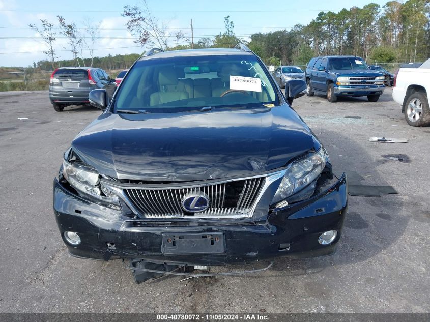 2011 Lexus Rx 450H VIN: JTJBC1BA5B2043779 Lot: 40780072