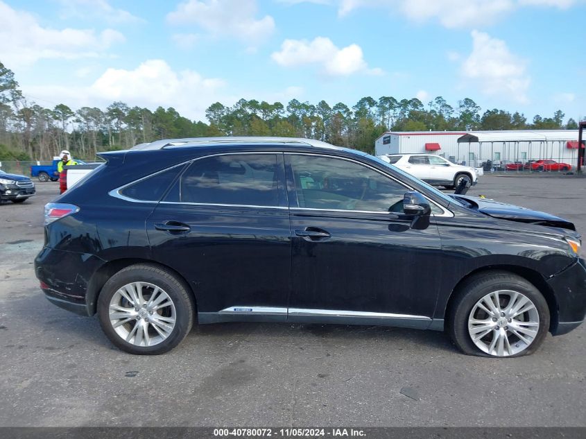 2011 Lexus Rx 450H VIN: JTJBC1BA5B2043779 Lot: 40780072