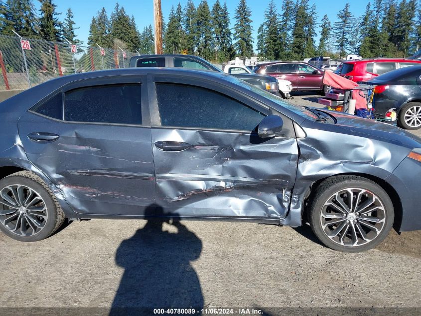 2014 Toyota Corolla S Plus VIN: 2T1BURHE5EC101856 Lot: 40780089