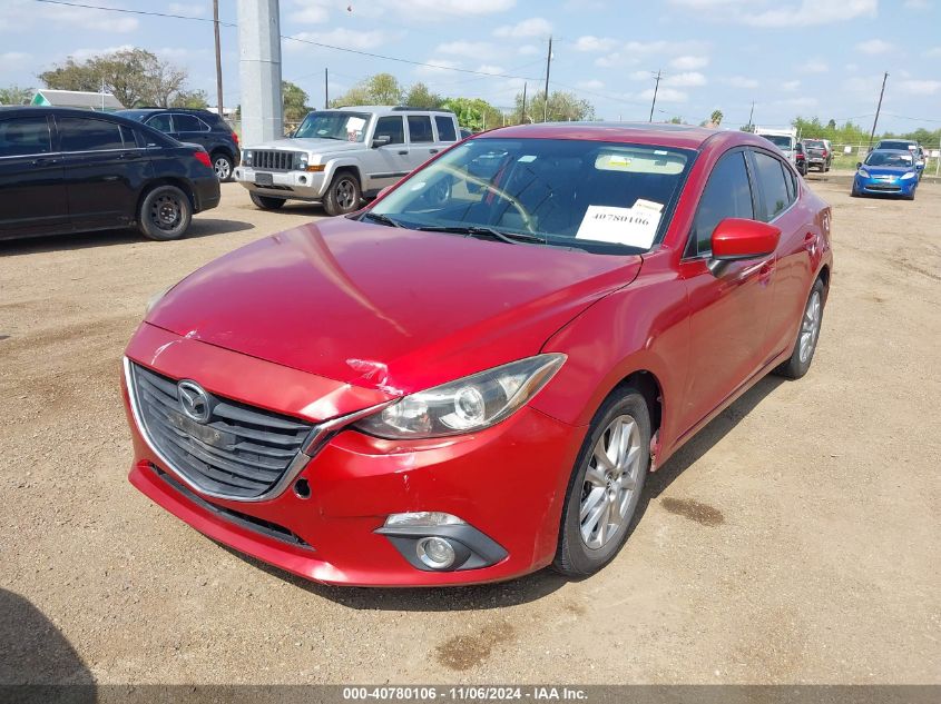 2014 Mazda Mazda3 I Grand Touring VIN: JM1BM1W77E1125361 Lot: 40780106