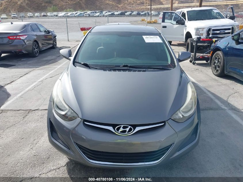 2014 Hyundai Elantra Se VIN: 5NPDH4AE3EH455446 Lot: 40780108