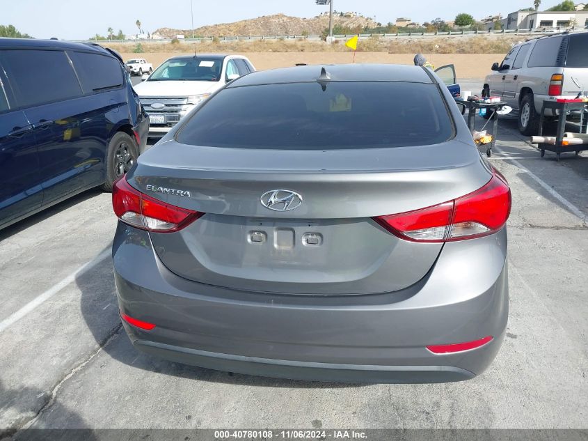 2014 Hyundai Elantra Se VIN: 5NPDH4AE3EH455446 Lot: 40780108