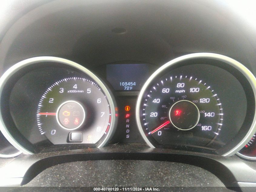 2012 ACURA TL VIN: 19UUA8F73CA020745