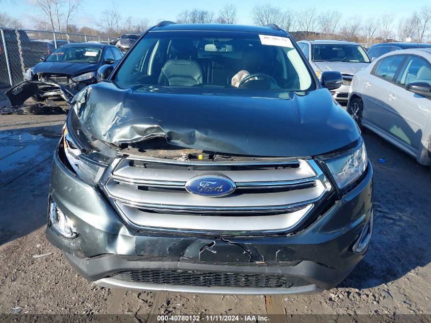 2015 Ford Edge Sel VIN: 2FMTK4J91FBB19013 Lot: 40780132