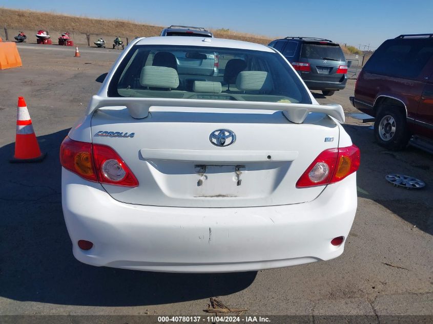 2009 Toyota Corolla Le VIN: 1NXBU40E79Z023504 Lot: 40780137