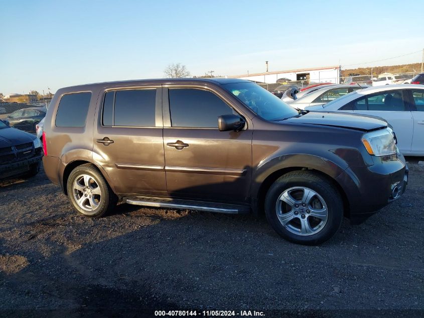 2015 Honda Pilot Ex-L VIN: 5FNYF4H59FB048373 Lot: 40780144