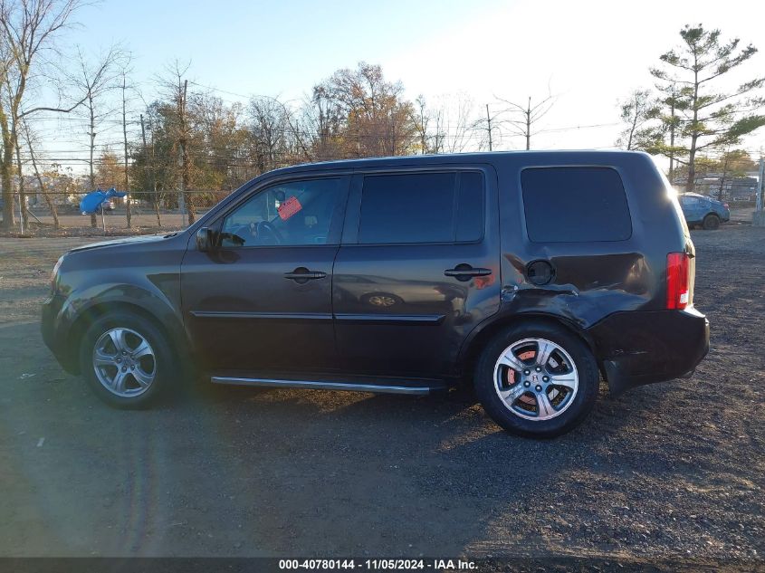 2015 Honda Pilot Ex-L VIN: 5FNYF4H59FB048373 Lot: 40780144