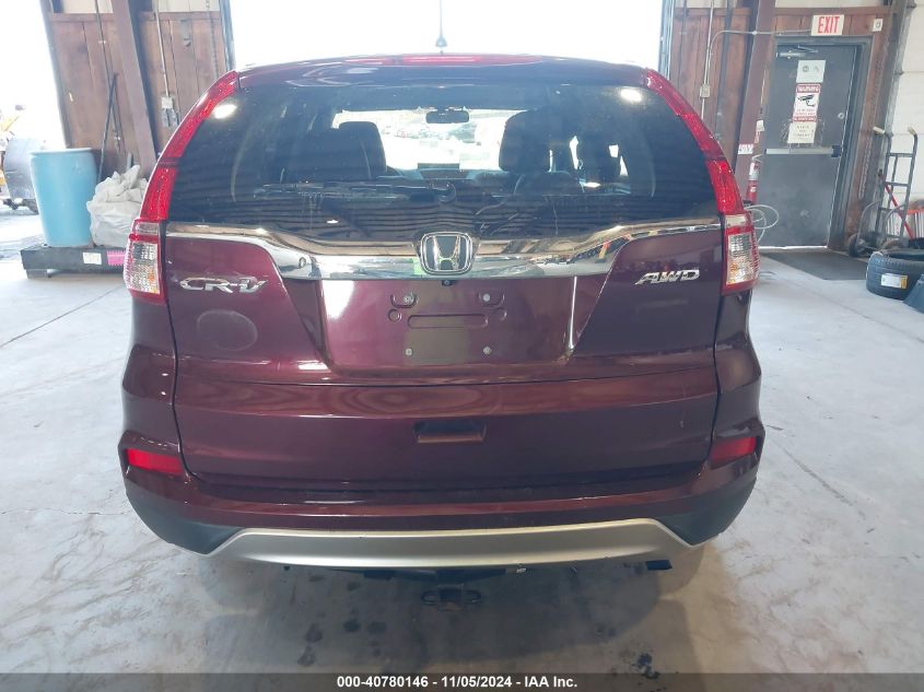 2016 Honda Cr-V Ex VIN: 2HKRM4H50GH673032 Lot: 40780146