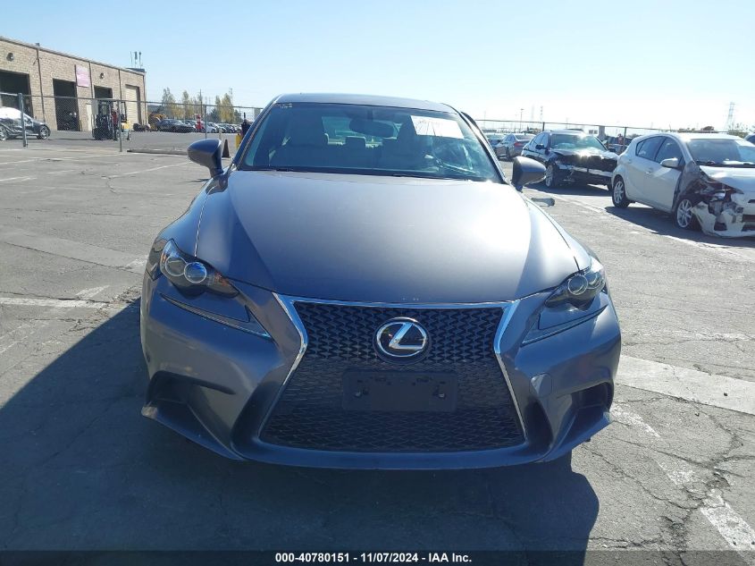 2015 Lexus Is 250 VIN: JTHBF1D2XF5080460 Lot: 40780151