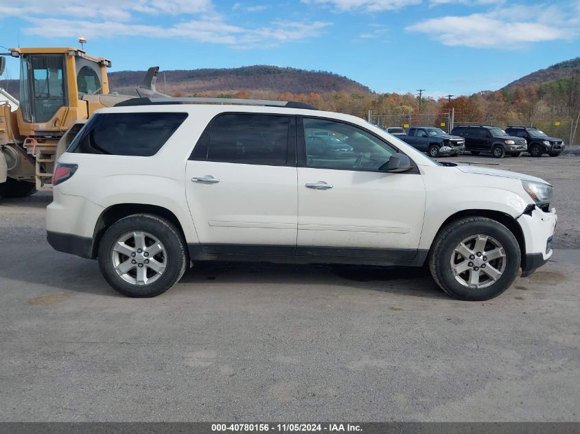 2014 GMC Acadia Sle-2 VIN: 1GKKVPKDXEJ166499 Lot: 40780156