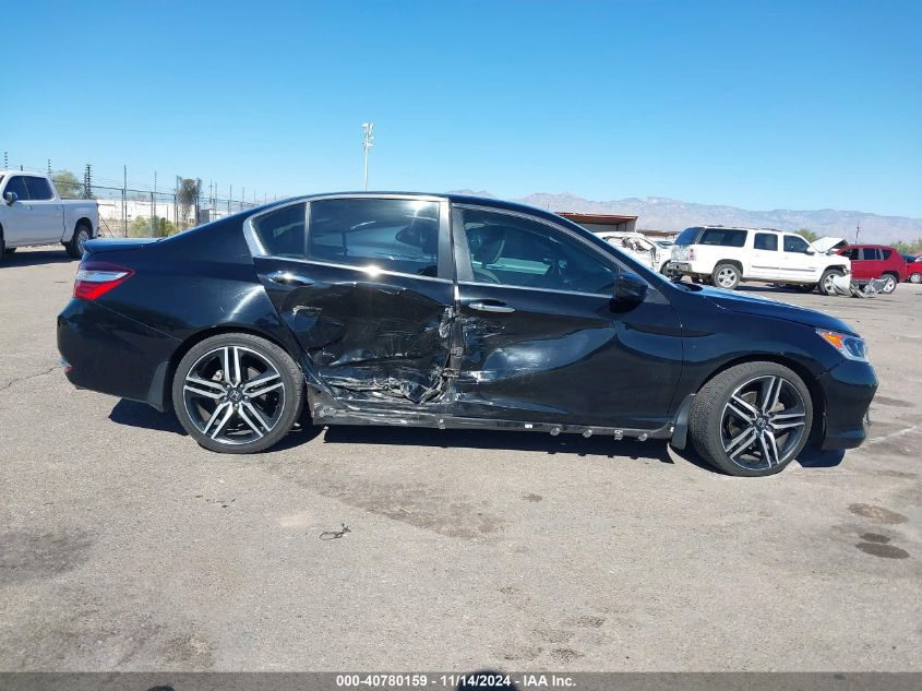 2016 Honda Accord Sport VIN: 1HGCR2F55GA163735 Lot: 40780159