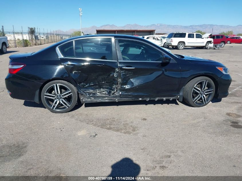 2016 Honda Accord Sport VIN: 1HGCR2F55GA163735 Lot: 40780159