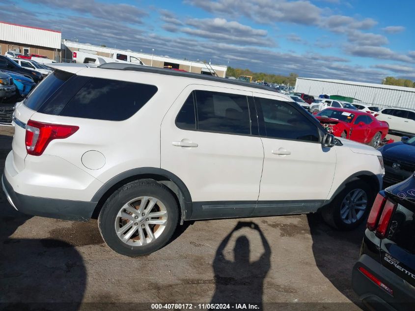 2017 Ford Explorer Xlt VIN: 1FM5K7D8XHGC61353 Lot: 40780172