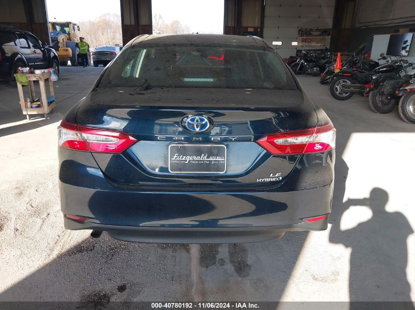 2018 Toyota Camry Hybrid Le VIN: 4T1B31HKXJU500717 Lot: 40780192