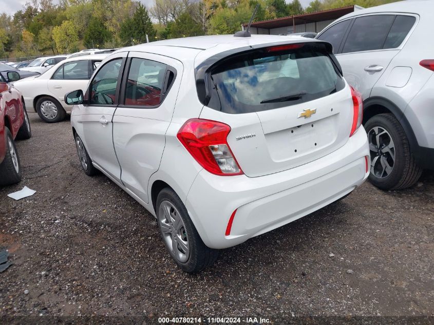 2020 Chevrolet Spark Fwd Ls Automatic VIN: KL8CB6SA0LC410955 Lot: 40780214