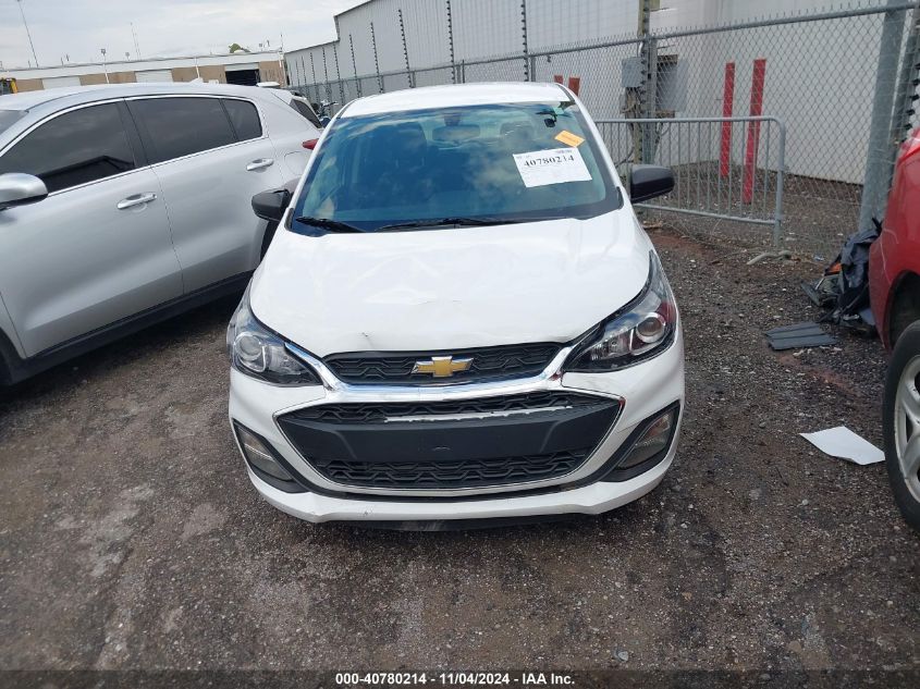 2020 Chevrolet Spark Fwd Ls Automatic VIN: KL8CB6SA0LC410955 Lot: 40780214