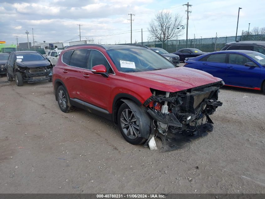 VIN 5NMS5CAD5LH166578 2020 Hyundai Santa Fe, Limited no.1