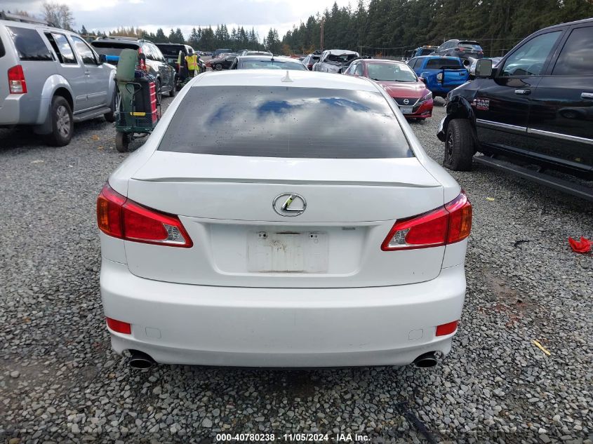 2010 Lexus Is 250 VIN: JTHCF5C29A2033198 Lot: 40780238