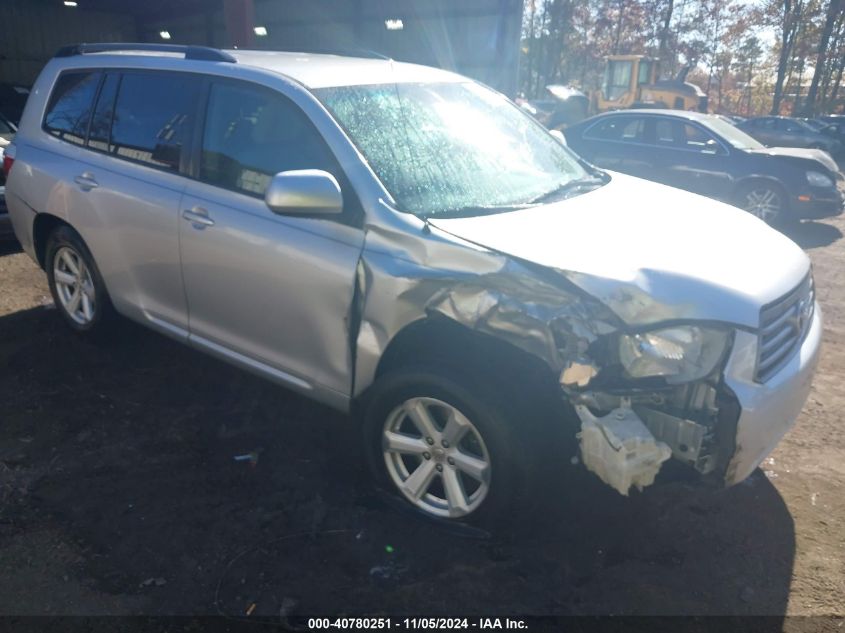 2010 Toyota Highlander Base V6 VIN: 5TDZK3EH5AS005601 Lot: 40780251