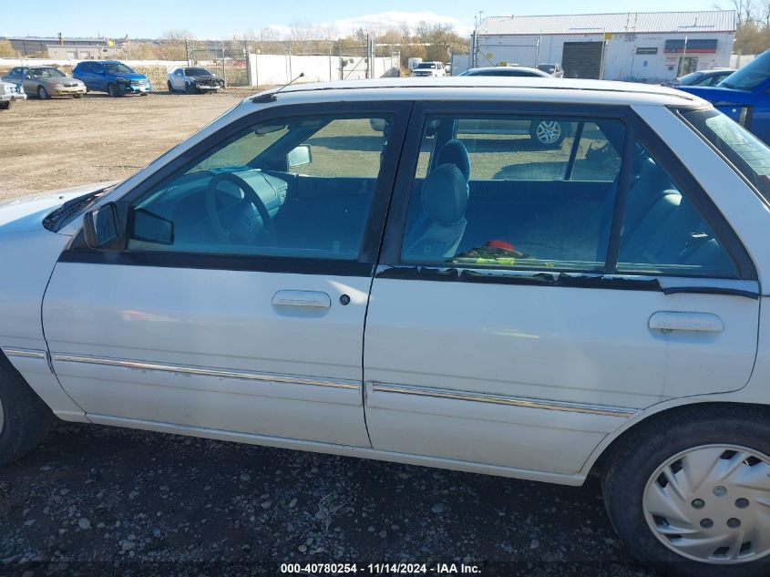 1996 Mercury Tracer Trio VIN: 3MESM10J3TR610960 Lot: 40780254