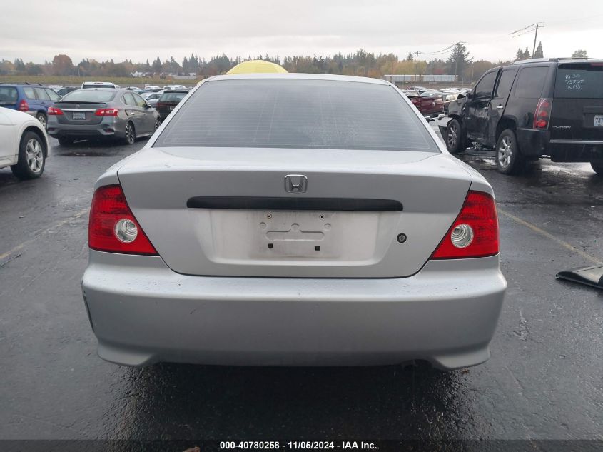 2005 Honda Civic Vp VIN: 1HGEM211X5L077866 Lot: 40780258