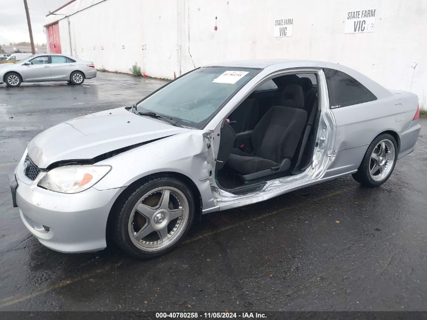 2005 Honda Civic Vp VIN: 1HGEM211X5L077866 Lot: 40780258