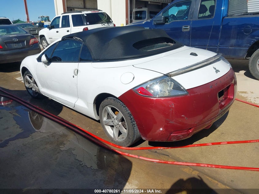 2008 MITSUBISHI ECLIPSE SPYDER VIN: 4A3AL25F88E040780