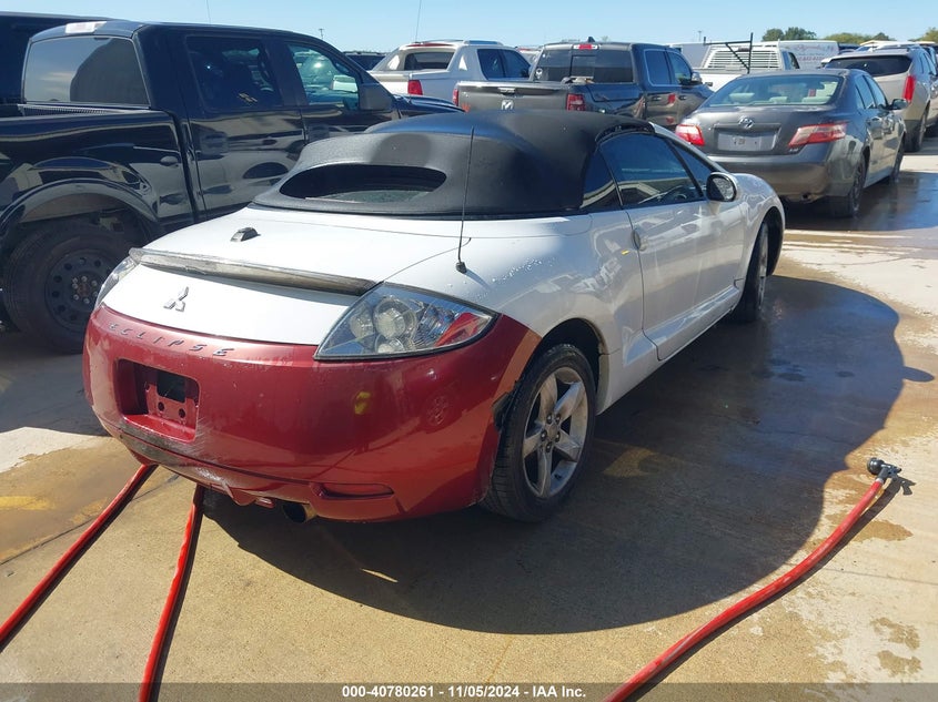 2008 MITSUBISHI ECLIPSE SPYDER VIN: 4A3AL25F88E040780